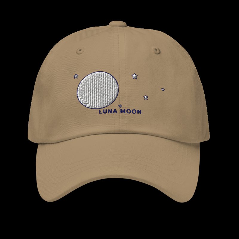 Luna Moon embroidered dad hat